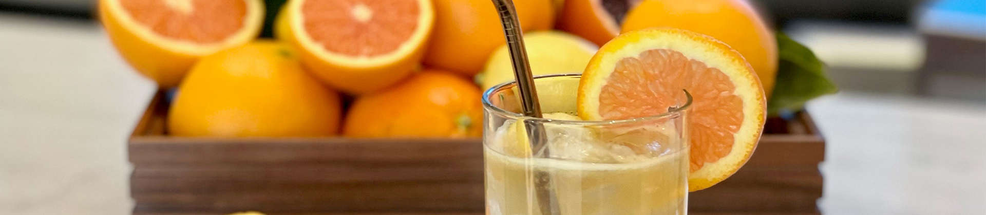 Citrus Temperance Fiz Mocktail