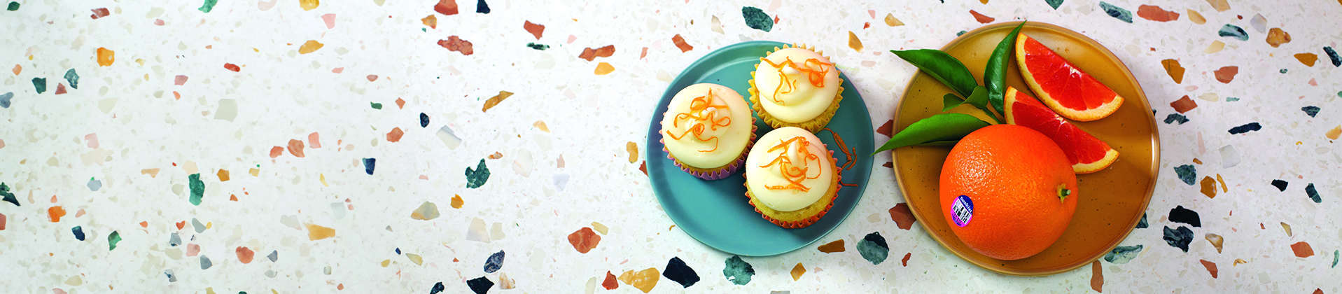 Sunkist® Cara Cara Orange Cupcakes with Marshmallow Frosting