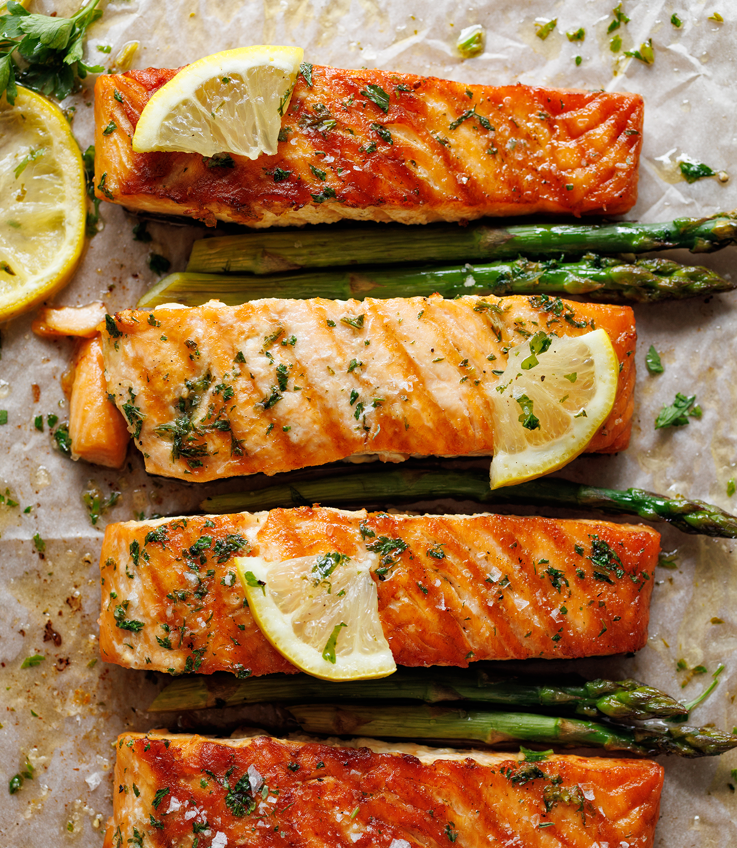 Sunkist® Lemon Sheet Pan Salmon