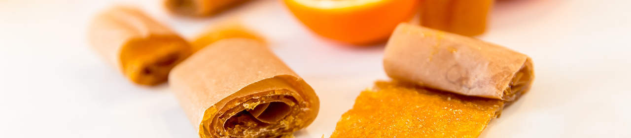 Minneola Tangelo and Vanilla Fruit Roll