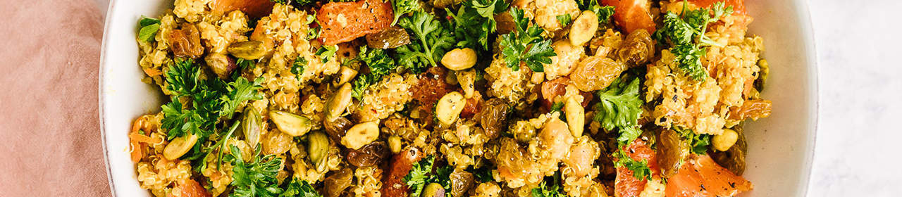Moroccan Chickpea and Quinoa Salad