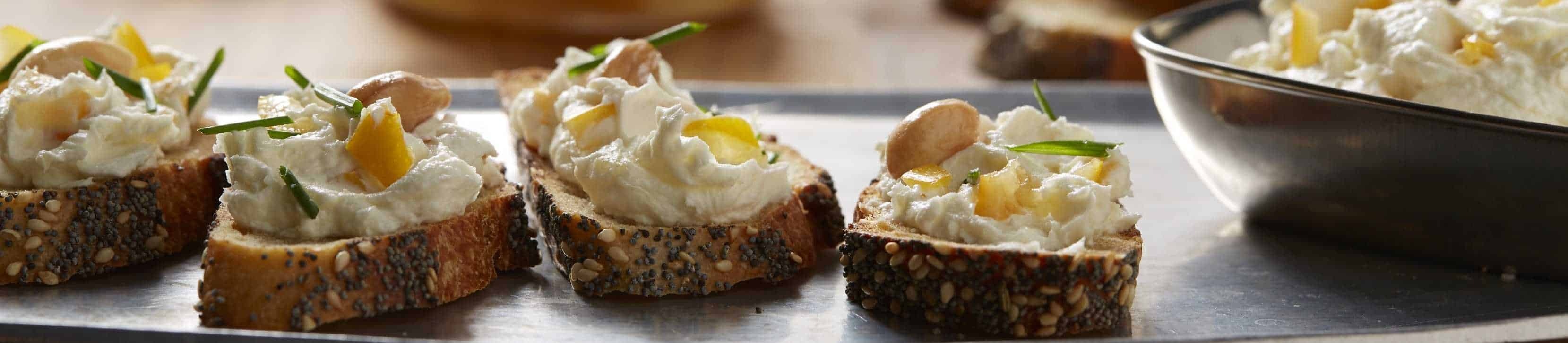 Preserved Lemons with Goat Cheese and Marcona Almonds