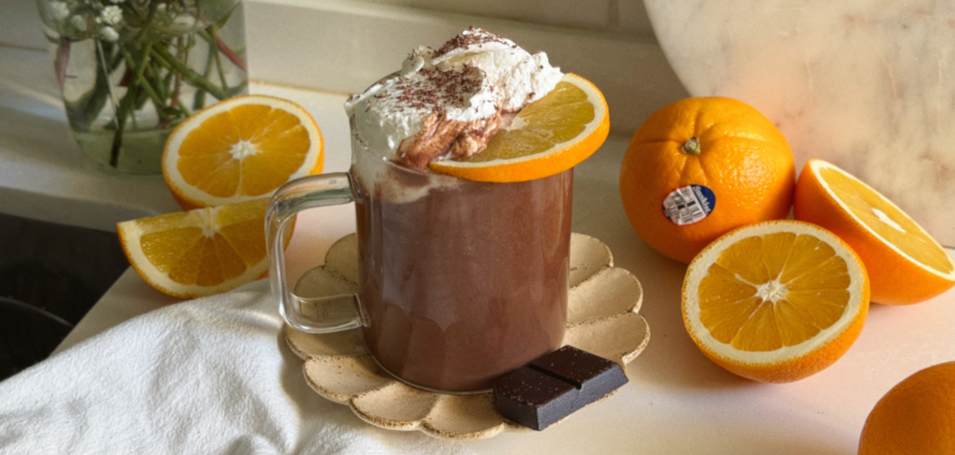 Navel Orange Hot Chocolate