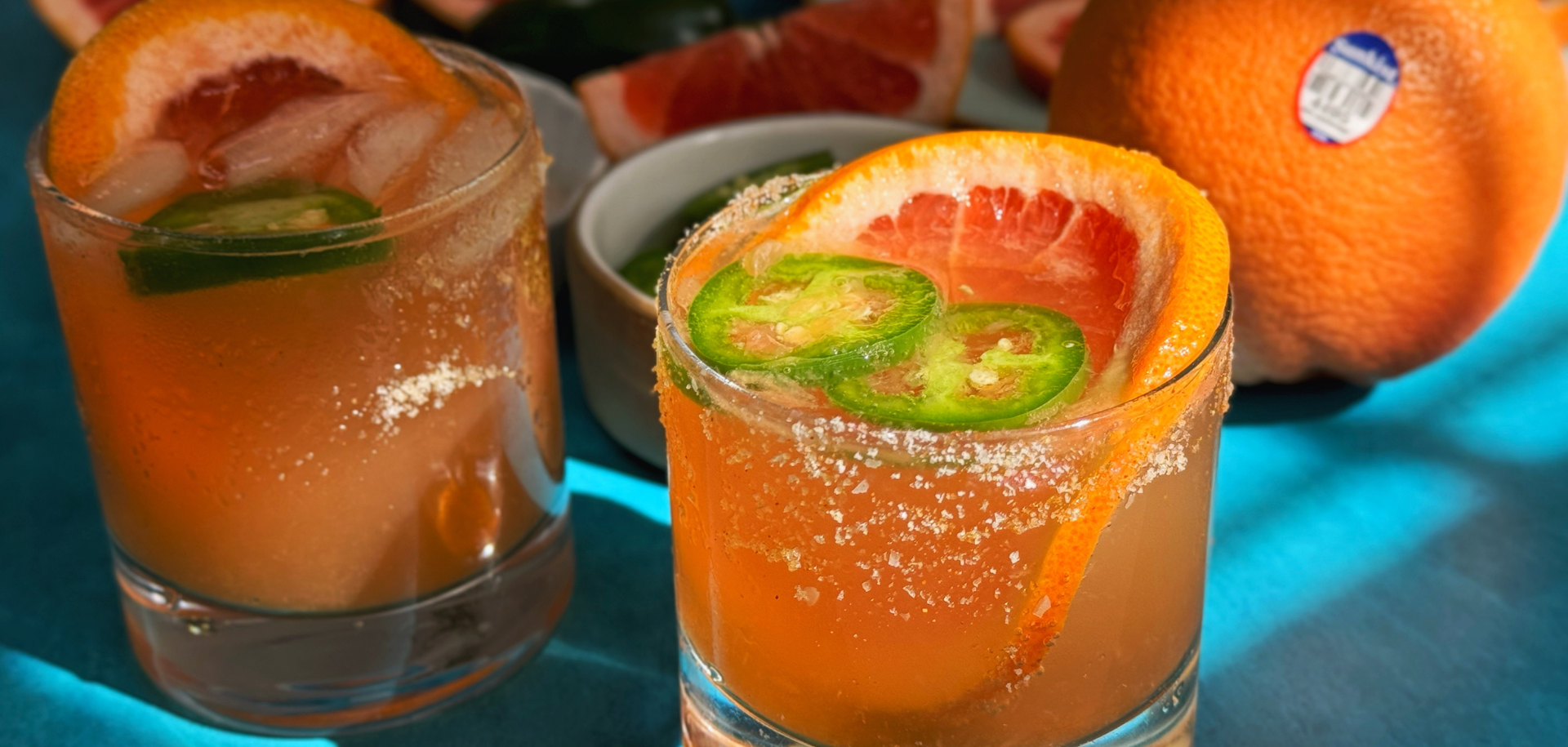 Spicy Grapefruit Margarita *Mocktail friendly*