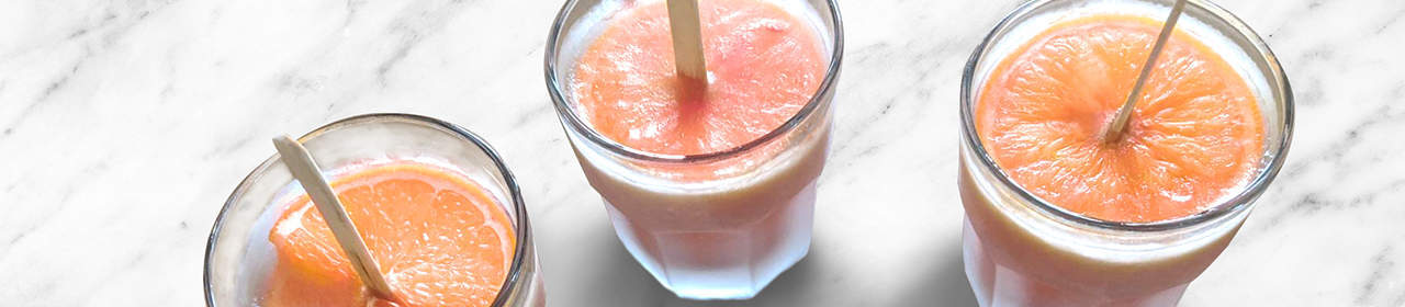Grapefruit Salty Dog Popsicles