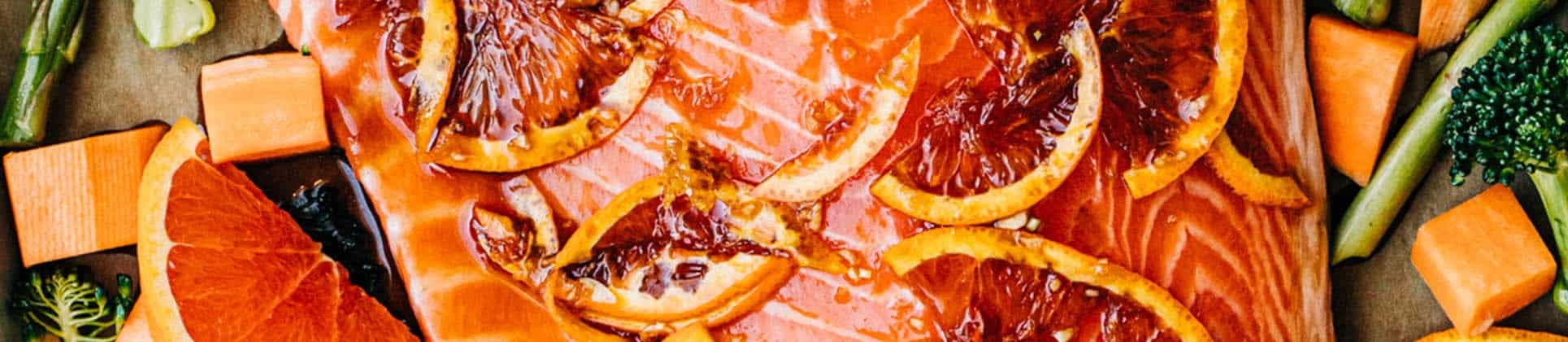 Citrus Salmon Sheet Pan