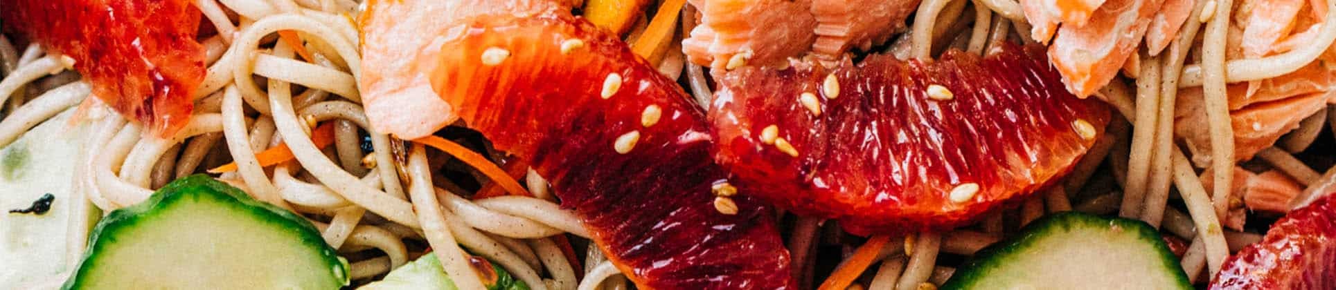 Salmon Soba Noodle Salad