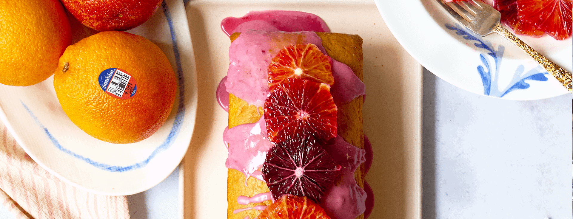 Cardamom-Scented Sunkist® Blood Orange Loaf®