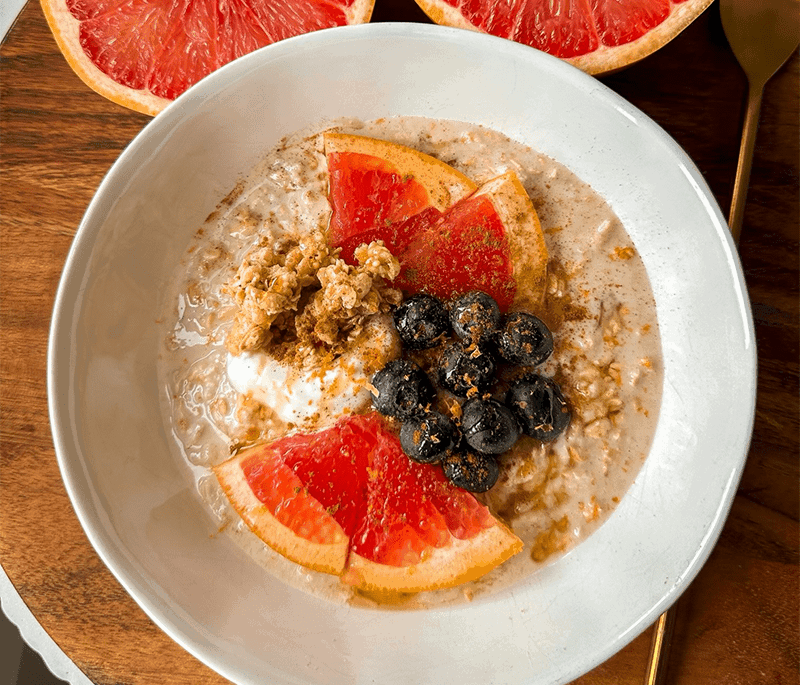 Sunkist® Grapefruit Overnight Oats