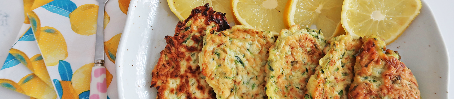 Zucchini Fritters with Sunkist® Lemon Garlic Aioli