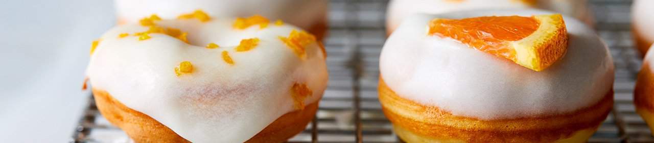 Cara Cara Navel Orange Yogurt Donuts