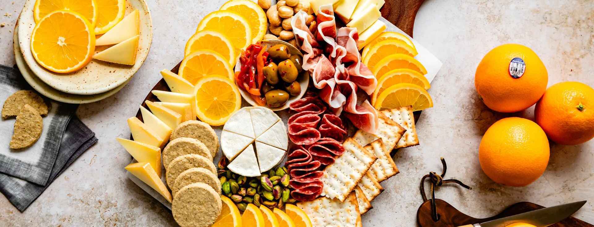 Sweet & Savory Charcuterie Board