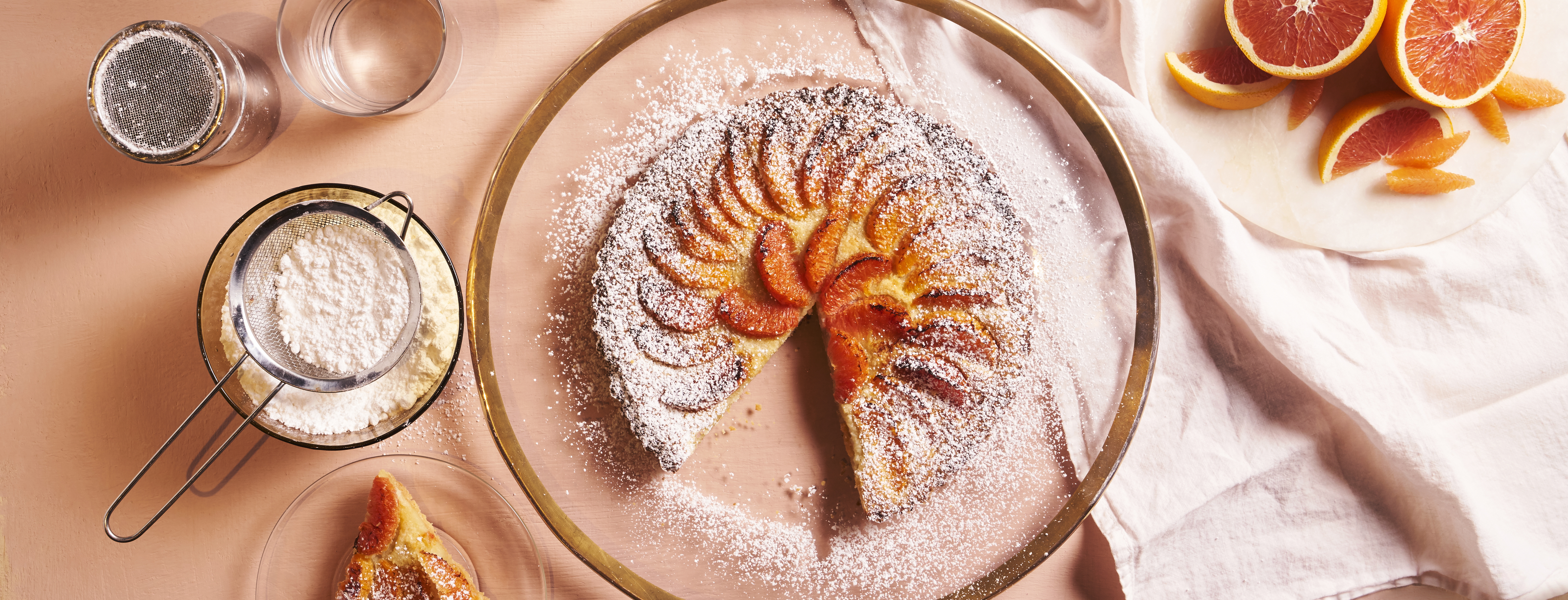 Cara Cara Almond Tart