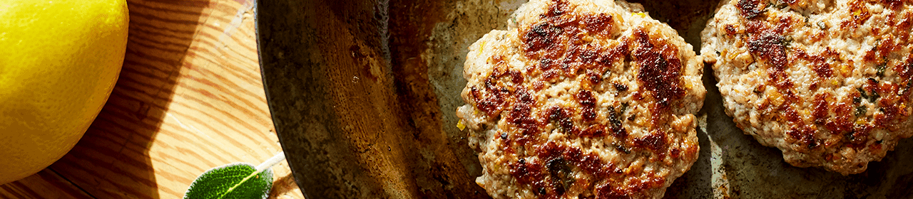 Citrus Herb Sausage Patties