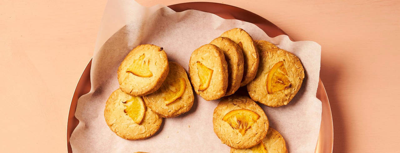 Orange Almond Cookies