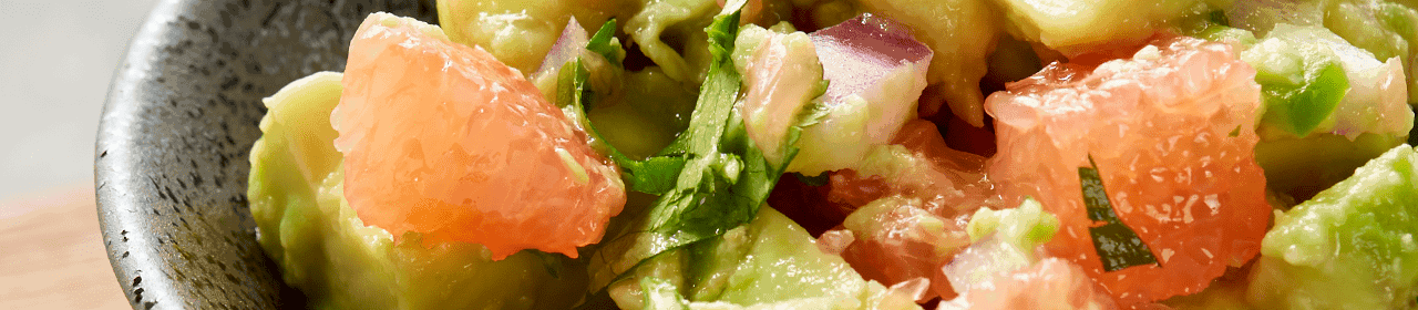 Spicy Grapefruit Guacamole