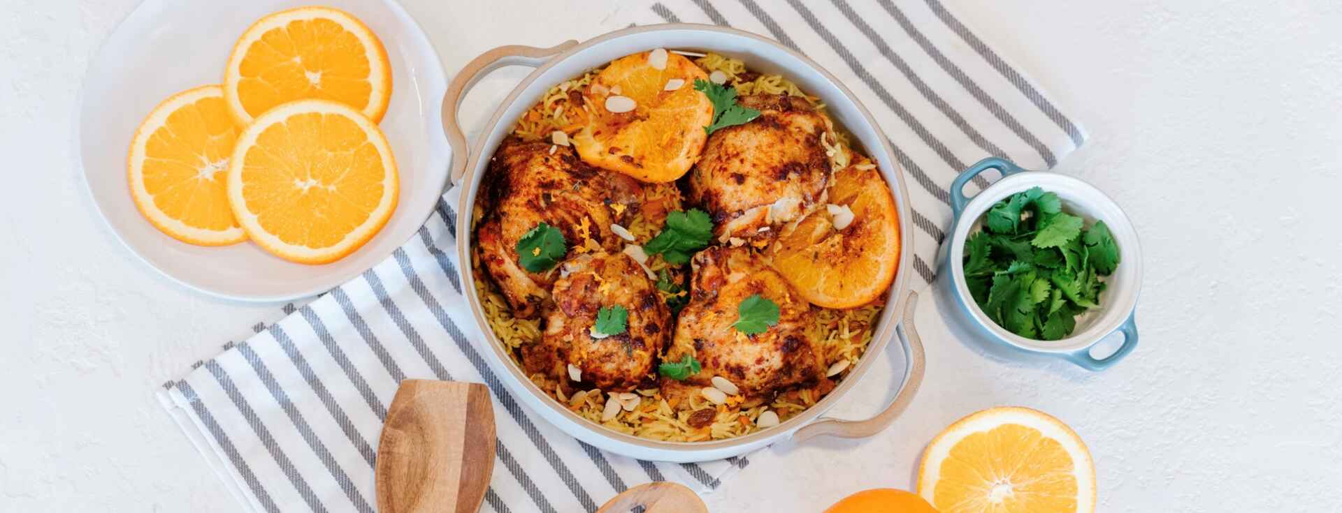 Harissa Sunkist® Navel Orange Chicken
