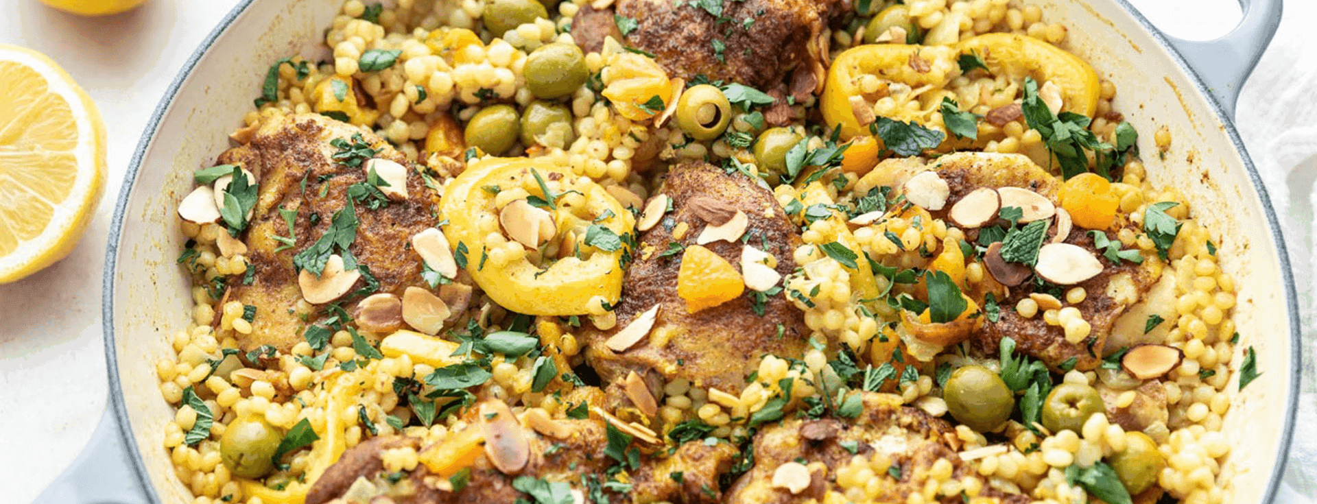 Sunkist® Lemon Moroccan Chicken