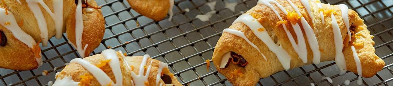 Chocolate Valencia Orange Almond Crescent Rolls