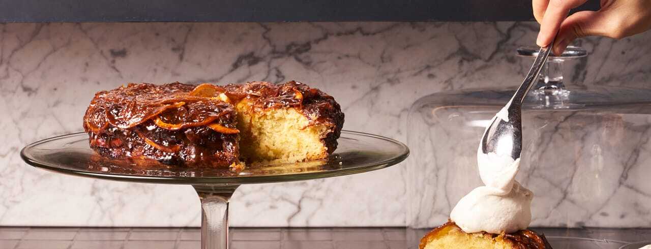Maple Blood Orange Upside Down Cake