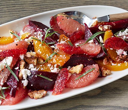 Roasted Beets with Citrus and Tarragon