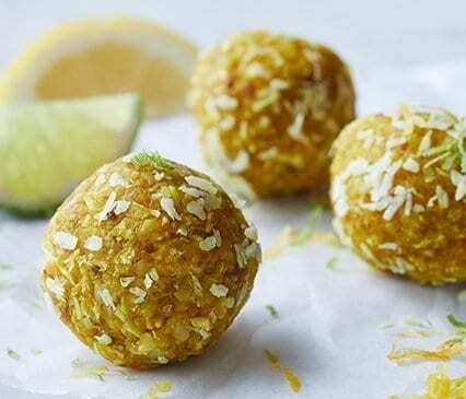 Coconut Lime Cashew Energy Balls
