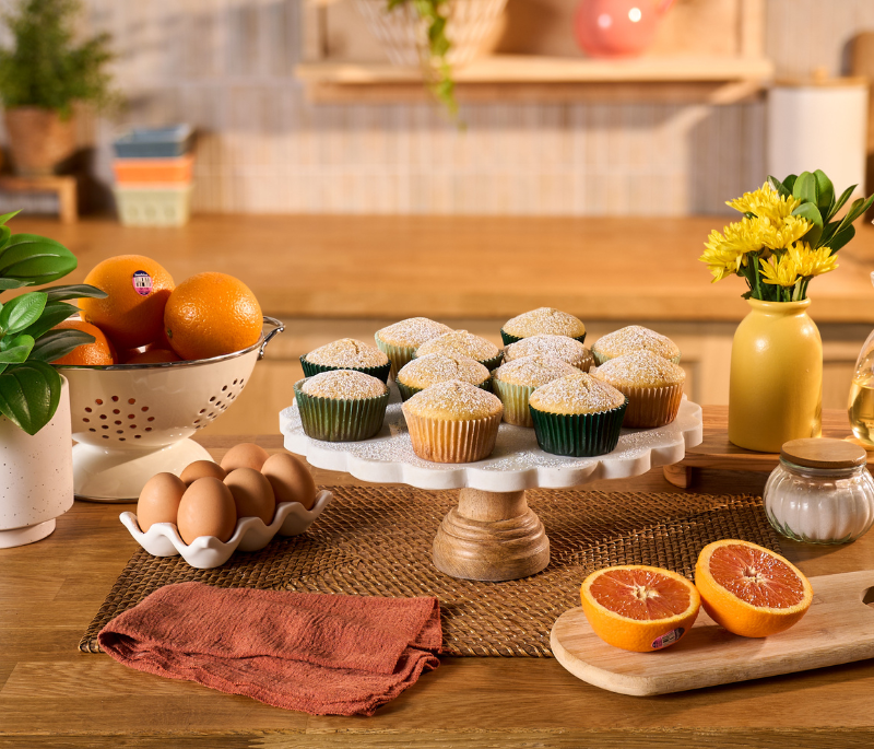 Cara Cara Orange Muffins