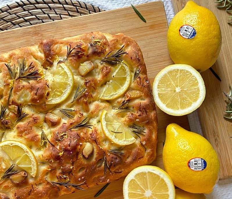 Sunkist® Lemon Garlic Focaccia