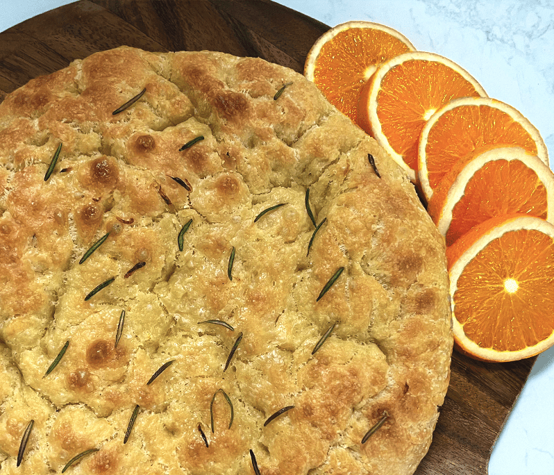 Sunkist® Navel Orange Focaccia