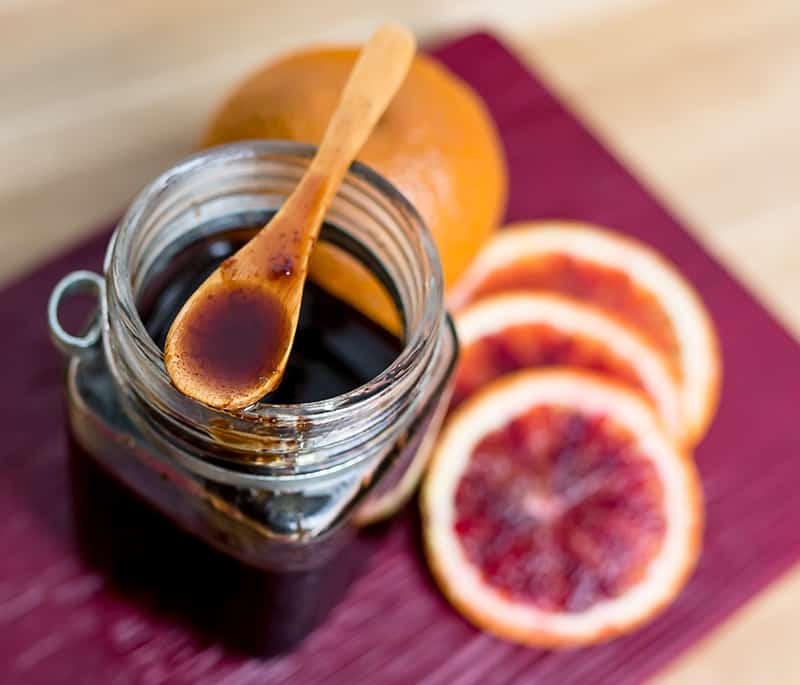 Blood Orange Balsamic Glaze