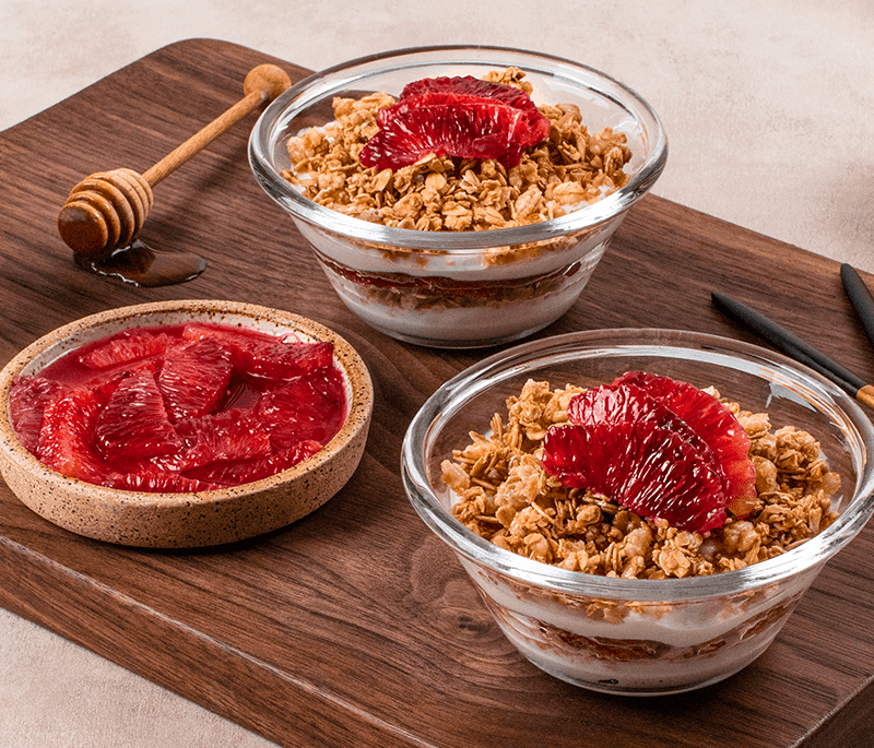 Blood Orange Parfait