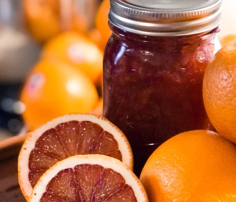 Blood orange and Ginger Marmalade