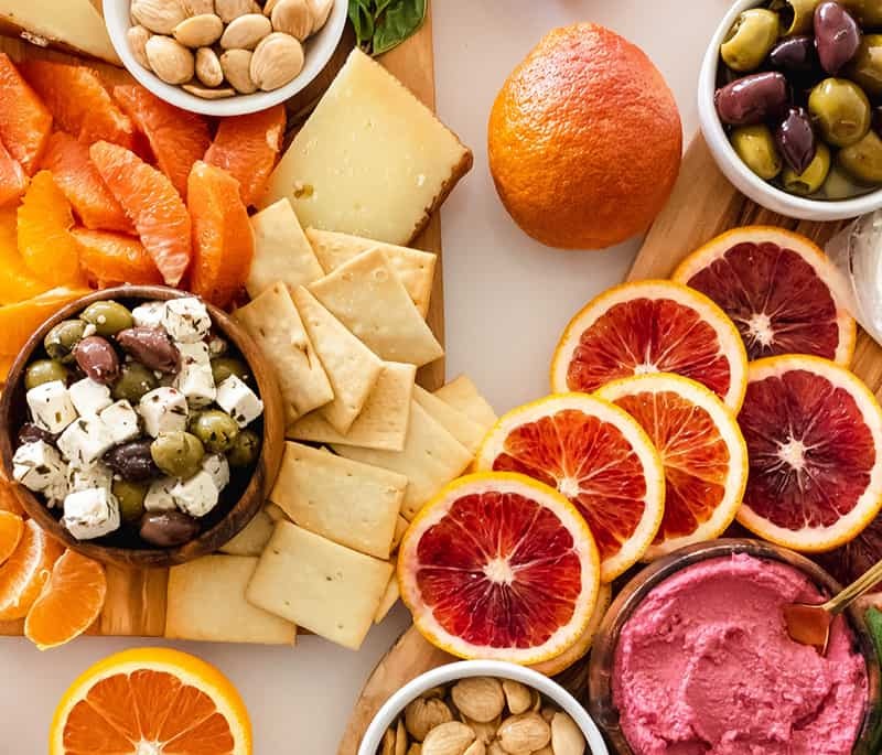 Citrus Charcuterie Board