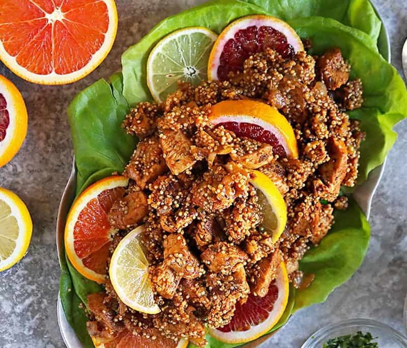 Citrus Za'atar Chicken and Quinoa
