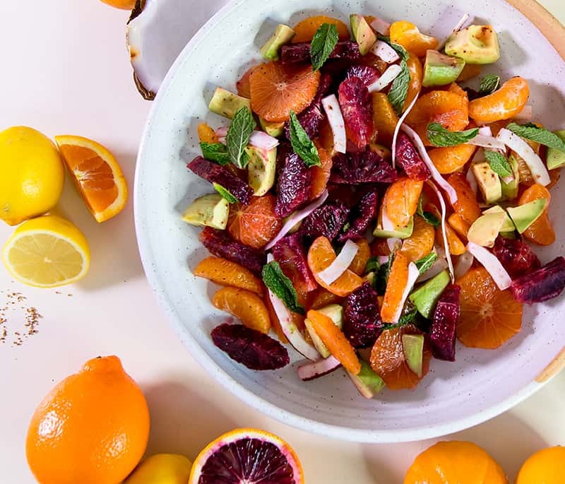 Sunkist Salad with Tajin