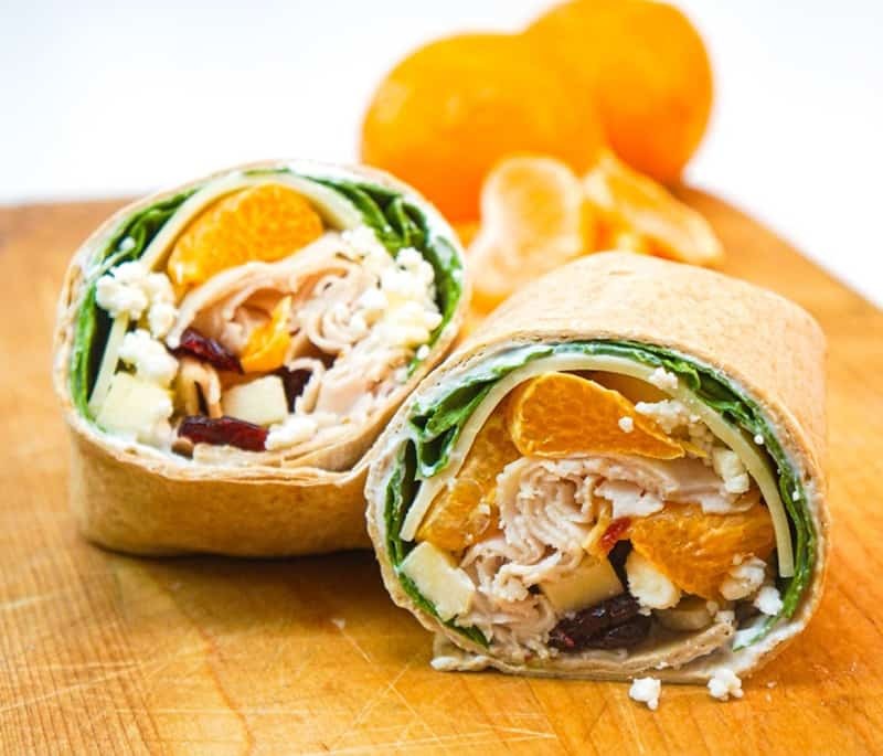 Mandarin Turkey Wrap