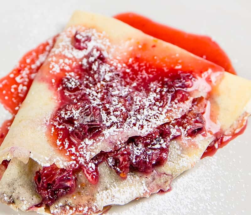 Blood Orange Chocolate Hazelnut Crepes | Sunkist Growers