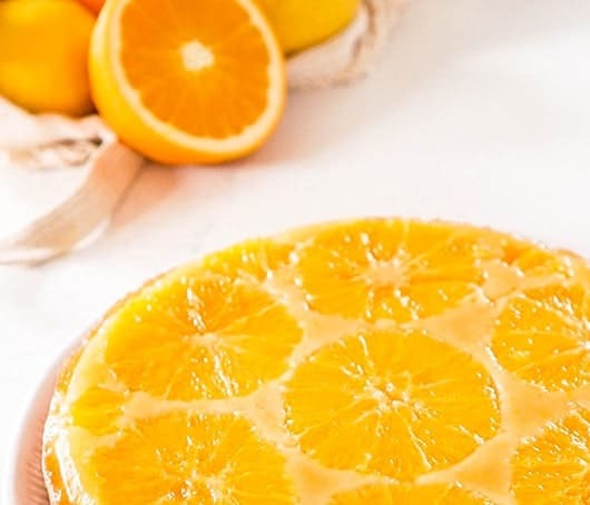 Sunkist® Navel Orange Upside-Down Cake