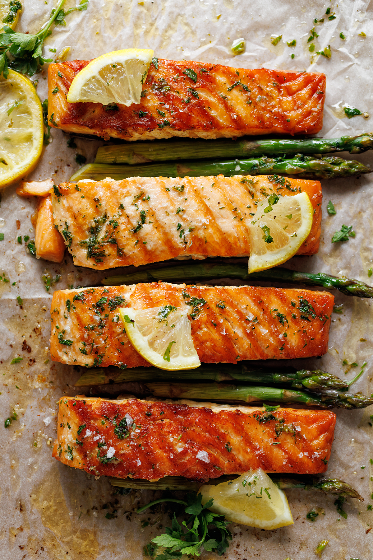 Sunkist® Lemon Sheet Pan Salmon