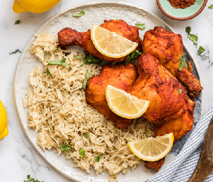 Sunkist® Lemon-Infused Tandoori Chicken