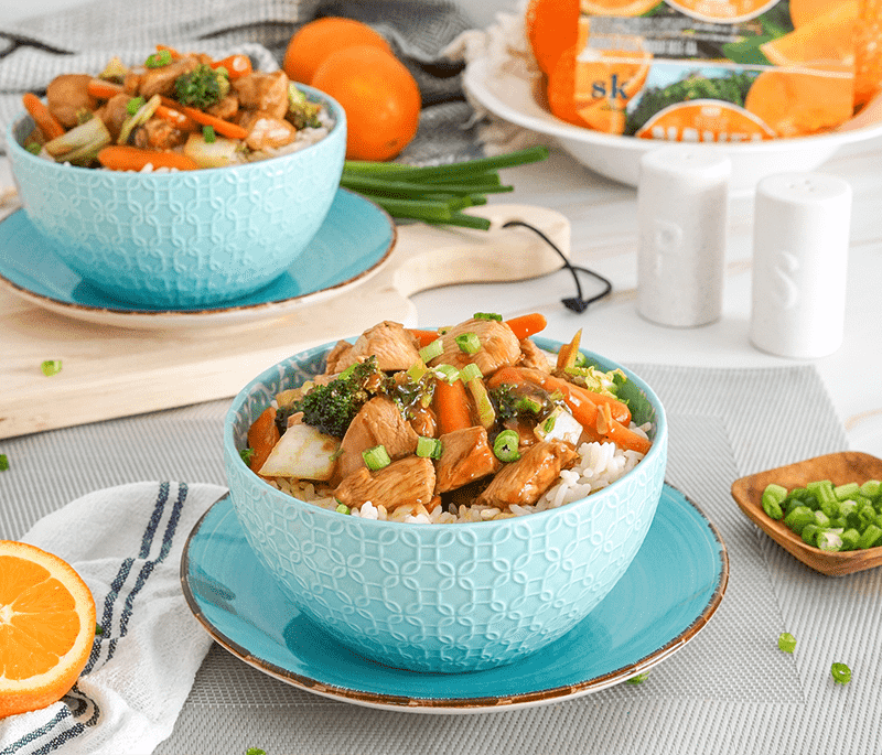 Orange Ginger Chicken Stir-Fry