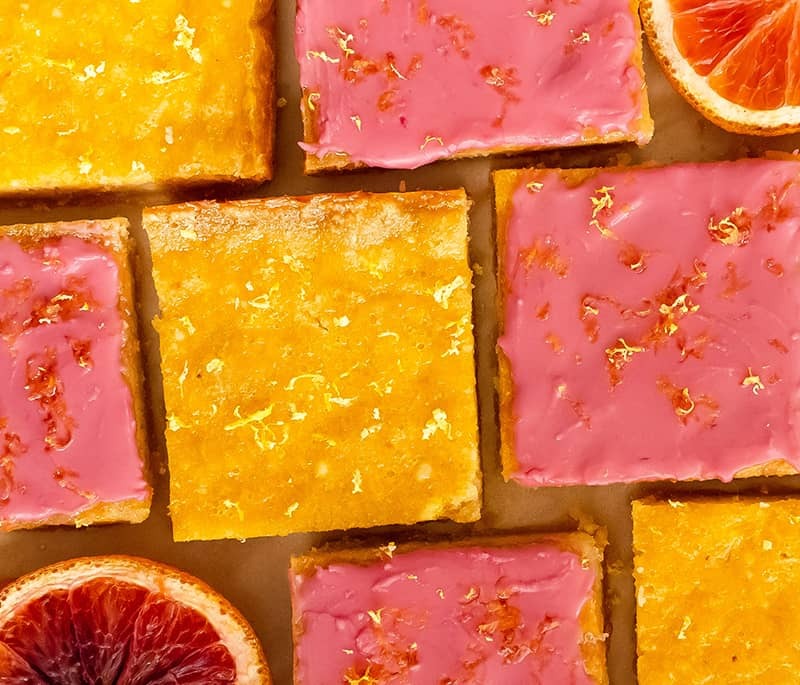 Gluten Free Pink Lemonade Bars