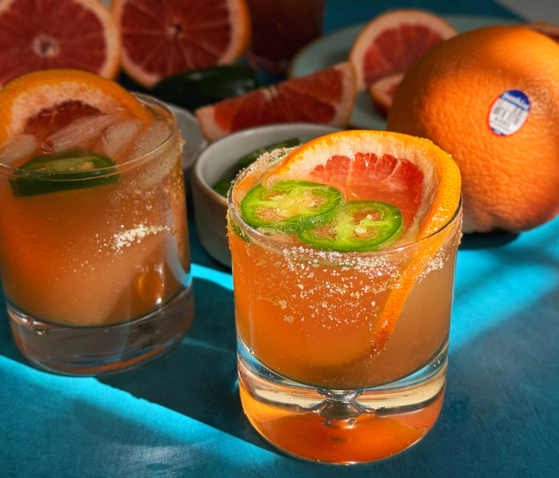 Spicy Grapefruit Margarita *Mocktail friendly*