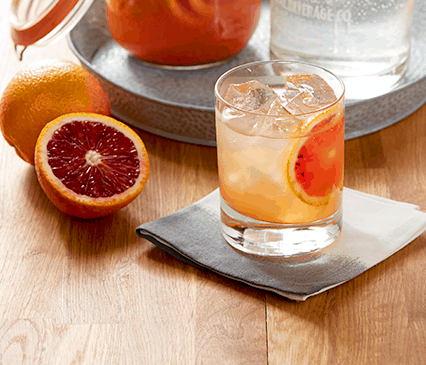 Five Spice–Blood Orange Shrub