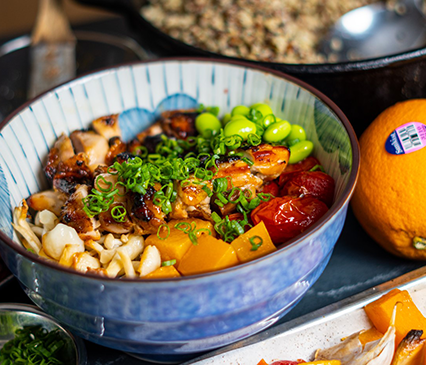 Orange Chicken Grain Bowl