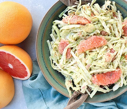 Creamy Grapefruit Slaw