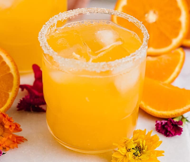 Sparkling Screwdriver Cocktail