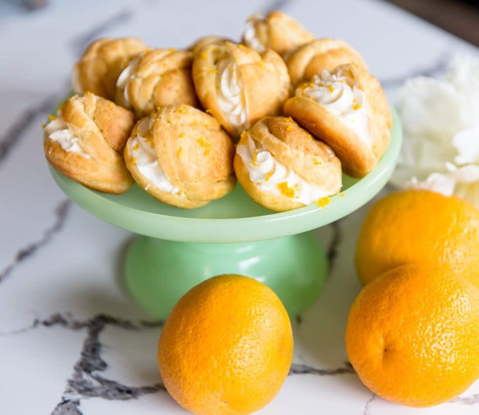 Orange Summer Cream Puffs | Sunkist Growers