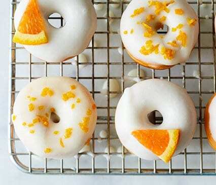Cara Cara Navel Orange Yogurt Donuts