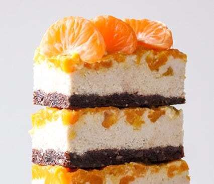 Creamy Vegan Citrus-Turmeric Bars